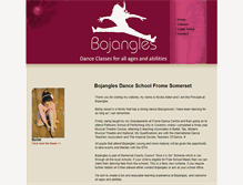 Tablet Screenshot of bojanglesdanceschool.co.uk